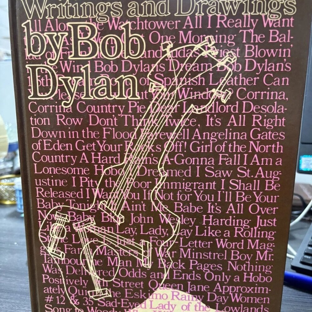 BOB DYLAN BOOK WRITINGS N DRAWINGS L@@K!!